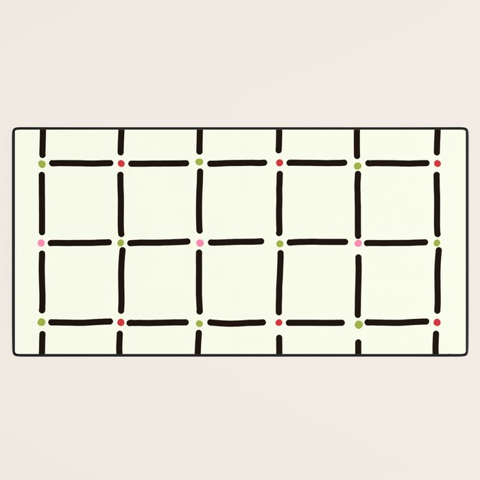 Confetti Grid Desk Mat Gallery Image 3