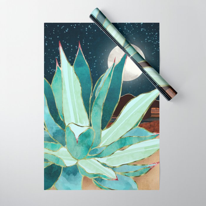 Desert Agave Wrapping Paper Gallery Image 1