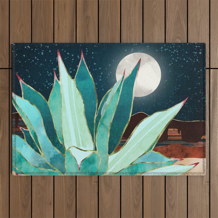 Desert Agave Outdoor Rug Gallery Image 1