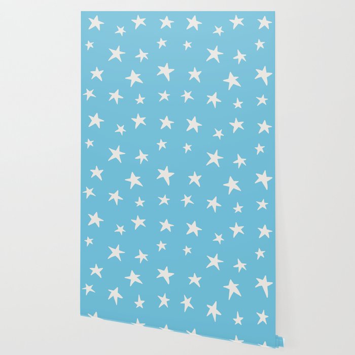 Stars Sky Blue Wallpaper Gallery Image 2
