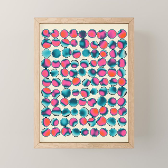 COLOR BURN 1 Mini Art Print Gallery Image 1