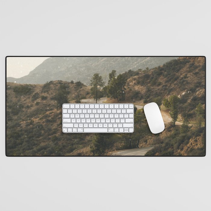 Hollywood Hills Los Angeles Desk Mat Gallery Image 1