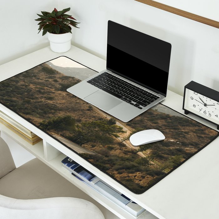 Hollywood Hills Los Angeles Desk Mat Gallery Image 2