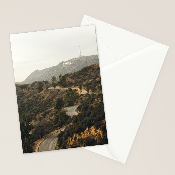 Hollywood Hills Los Angeles Stationery Card Gallery Image 2