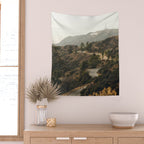 Hollywood Hills Los Angeles Wall Tapestry Gallery Image 2