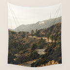 Hollywood Hills Los Angeles Wall Tapestry Gallery Image 4