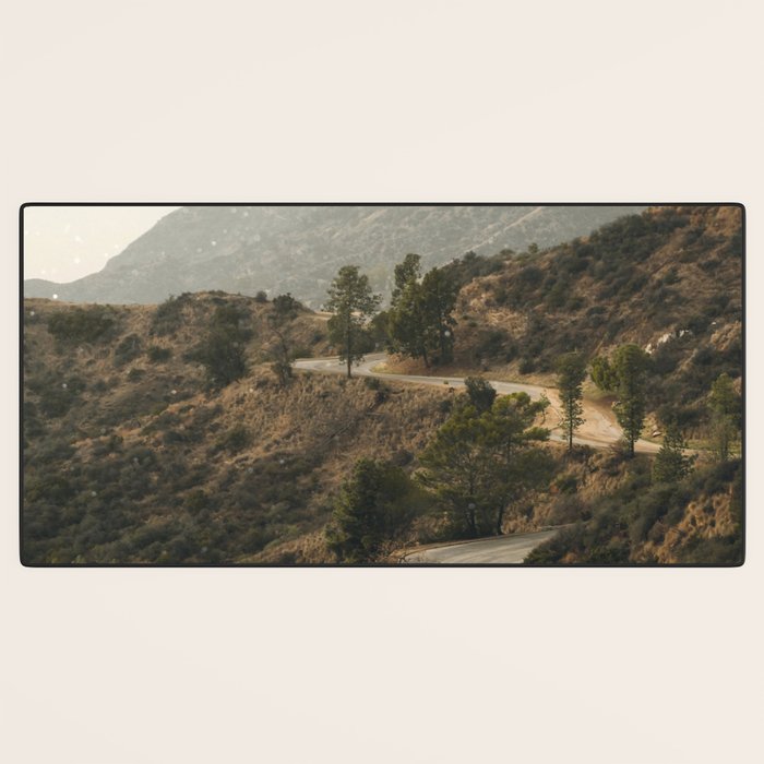 Hollywood Hills Los Angeles Desk Mat Gallery Image 3