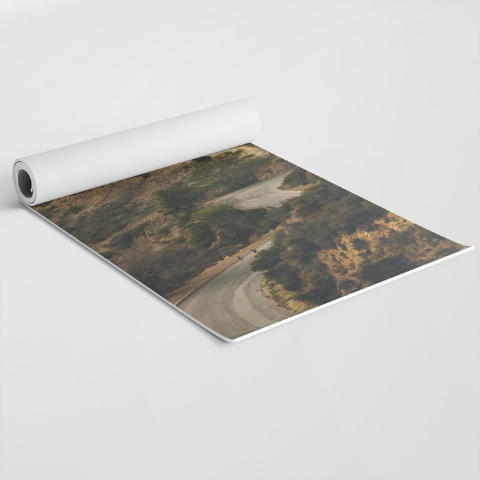 Hollywood Hills Los Angeles Yoga Mat Gallery Image 2