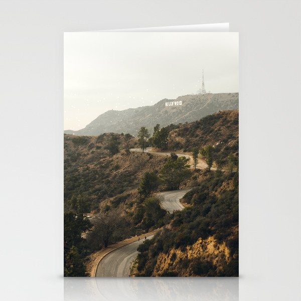 Hollywood Hills Los Angeles Stationery Card Gallery Image 2