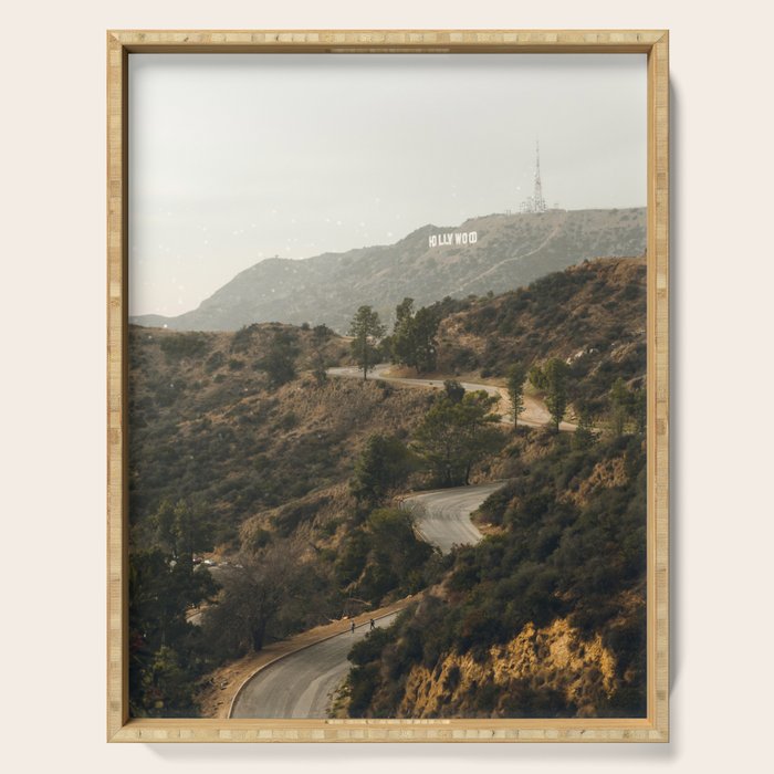 Hollywood Hills Los Angeles Serving Tray Gallery Image 1