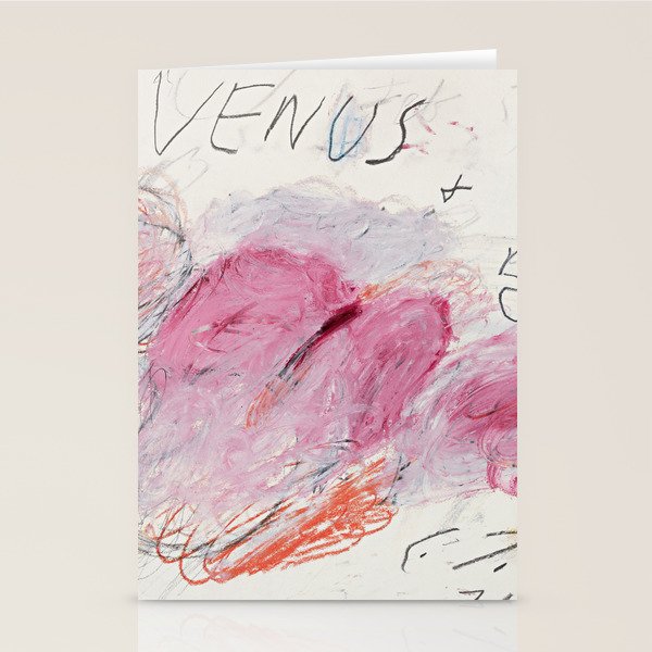 Cy Twombly Venus Adonis Stationery Card Gallery Image 1