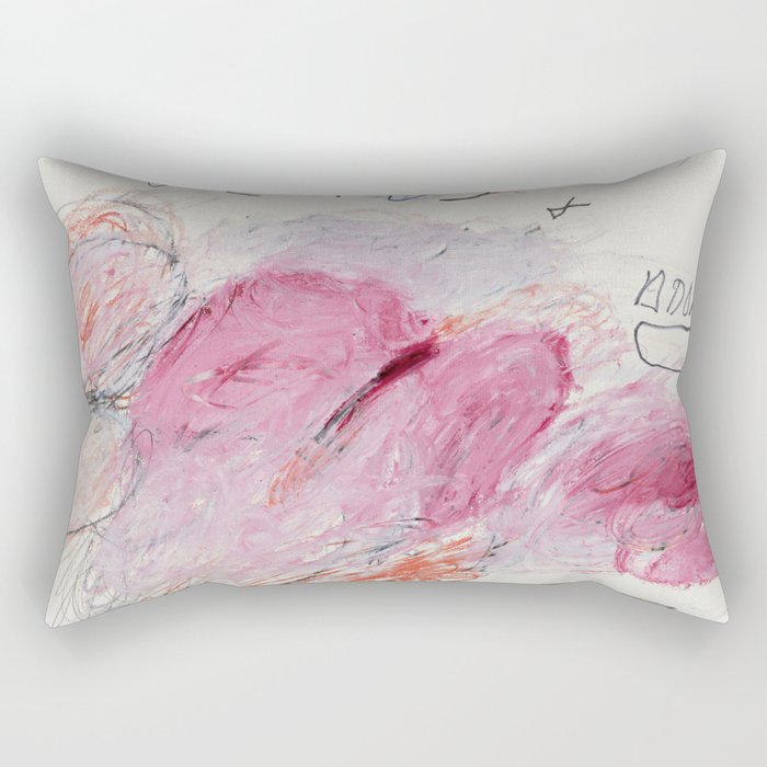 Cy Twombly Venus Adonis Rectangular Pillow Gallery Image 2