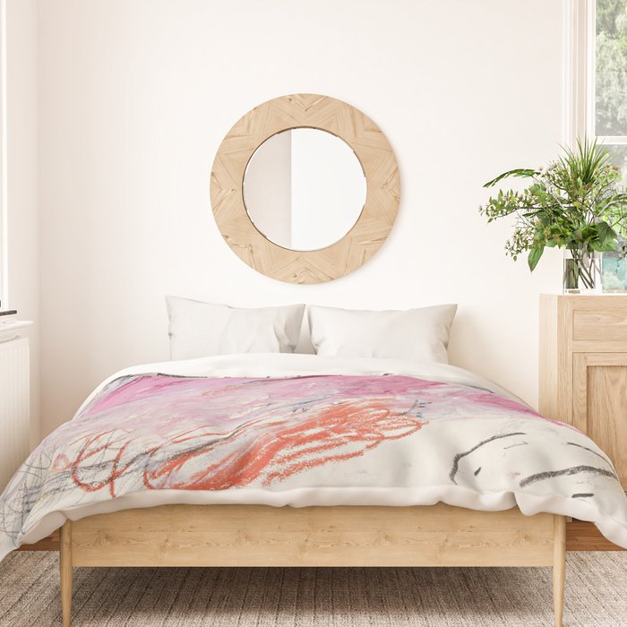Cy Twombly Venus Adonis Duvet Cover Gallery Image 3
