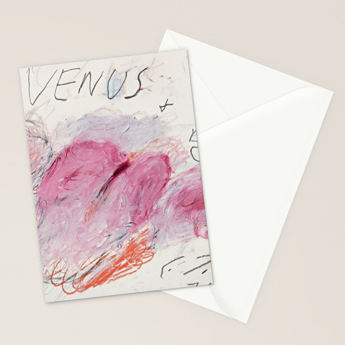 Cy Twombly Venus Adonis Stationery Card Gallery Image 2