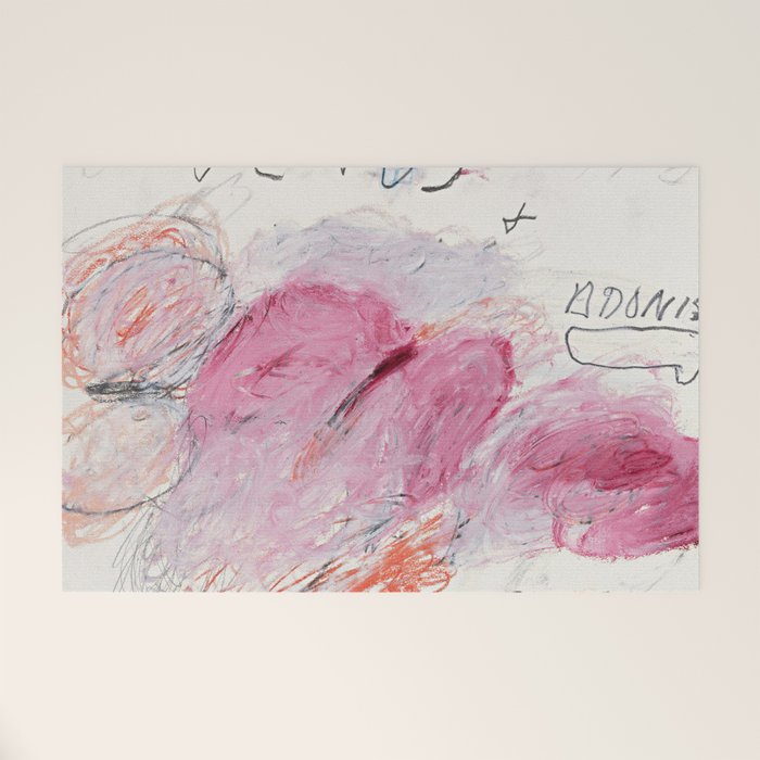 Cy Twombly Venus Adonis Welcome Mat Gallery Image 1