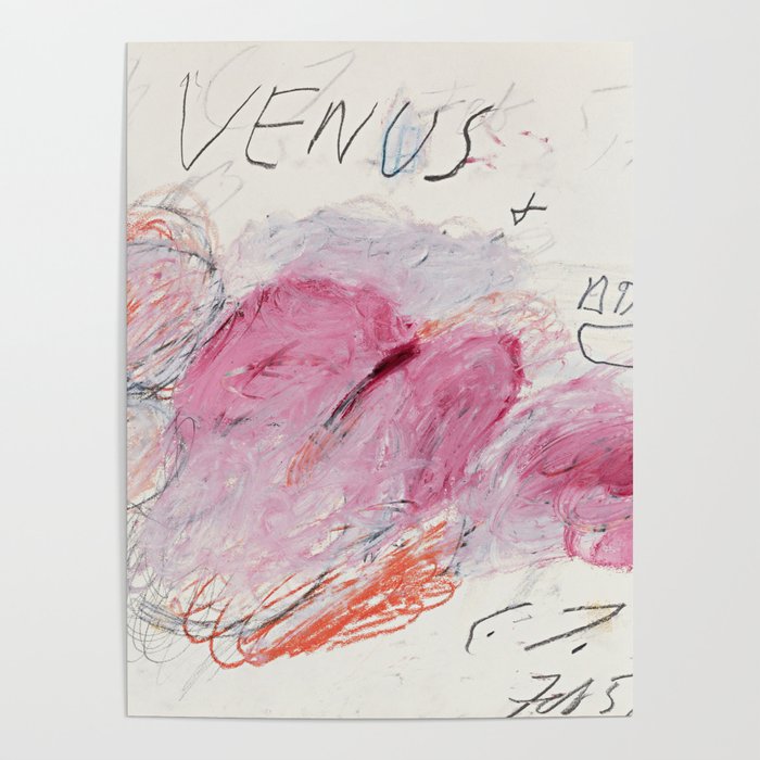 Cy Twombly Venus Adonis Poster Gallery Image 4