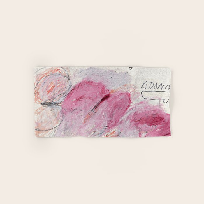 Cy Twombly Venus Adonis Bath Towel Gallery Image 1
