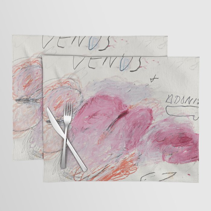 Cy Twombly Venus Adonis Placemat Gallery Image 1