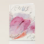 Cy Twombly Venus Adonis Stationery Card Gallery Image 2
