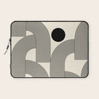 Abstraction_SUNLIGHT_SUNSHINE_LINE_POP_ART_Minimalism_001A Laptop Sleeve Gallery Image 1