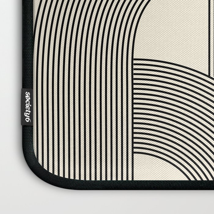 Abstraction_SUNLIGHT_SUNSHINE_LINE_POP_ART_Minimalism_001A Laptop Sleeve Gallery Image 3