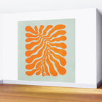 Frozen Sunrise Ferns: Matisse Edition  Wall Mural Gallery Image 2