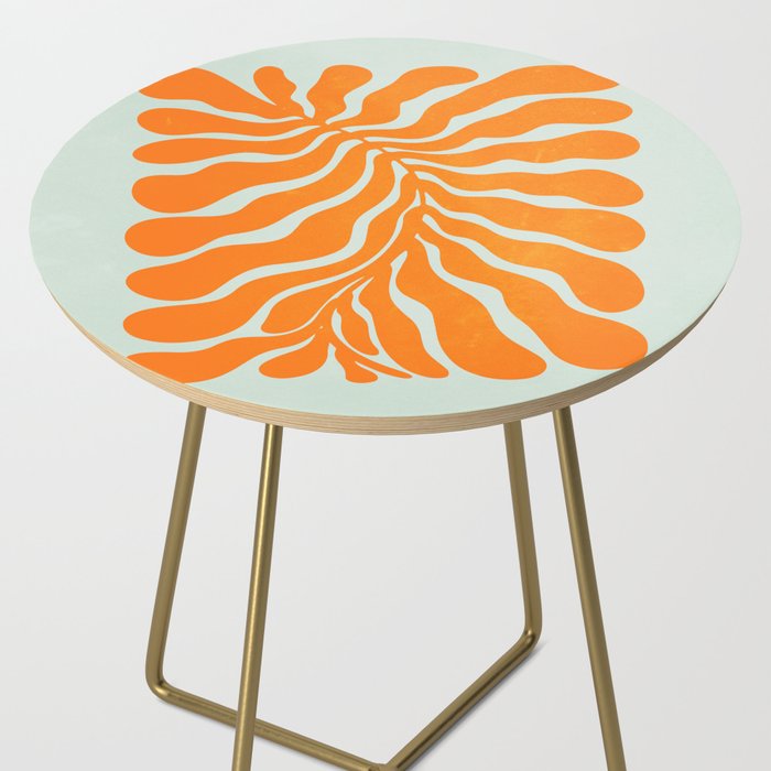Frozen Sunrise Ferns: Matisse Edition  Side Table Gallery Image 2