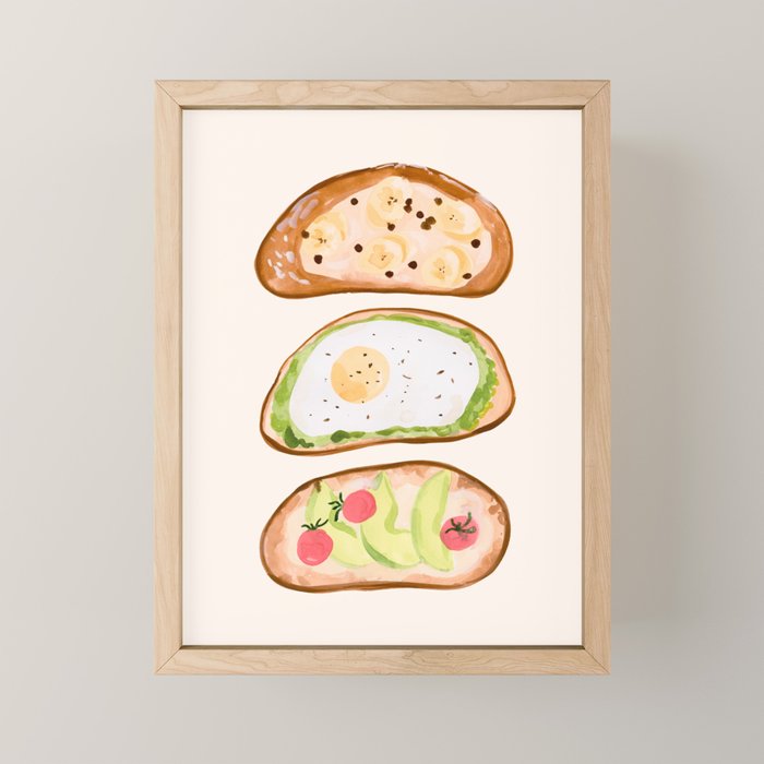 Toasts Mini Art Print Gallery Image 1