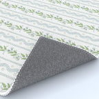 Soft Blue Green Emma Stripe Rug Gallery Image 4