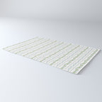 Soft Blue Green Emma Stripe Rug Gallery Image 3