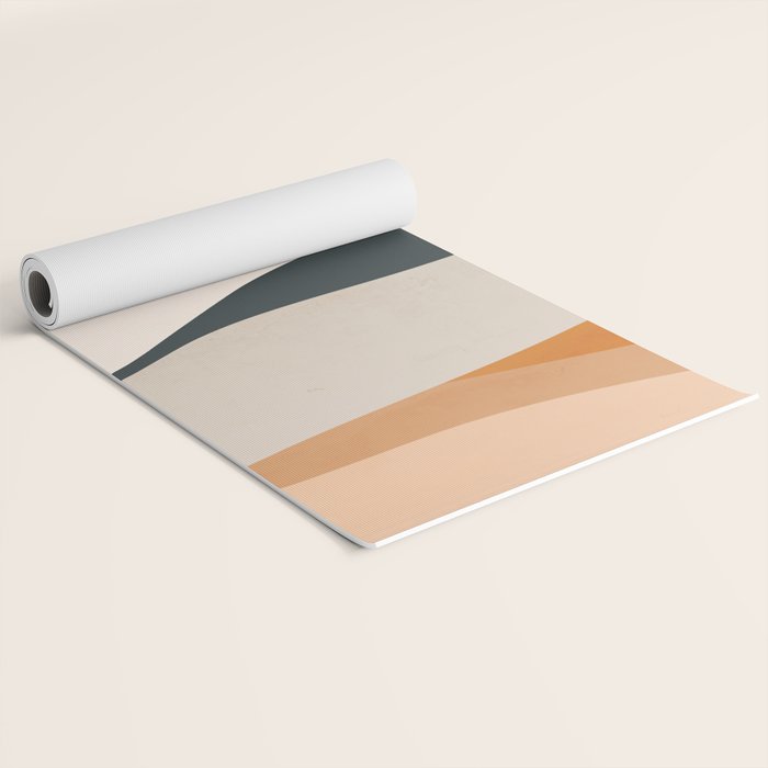 Abstract Art Landscape 14 Yoga Mat Gallery Image 2