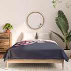 Never give up - pink Comforter Gallery Image 3