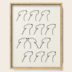 A monochrome love story Serving Tray Gallery Image 1