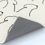A monochrome love story Rug Gallery Image 4
