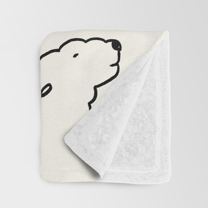 A monochrome love story Throw Blanket Gallery Image 3