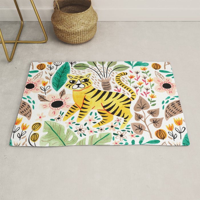 Tiger Jungle Rug Gallery Image 1