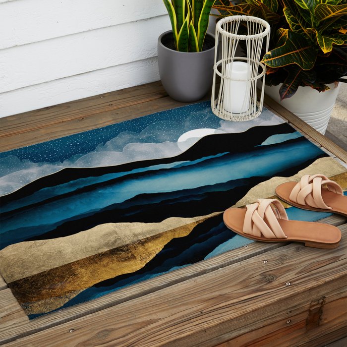 Midnight Mountain Outdoor Rug Gallery Image 2