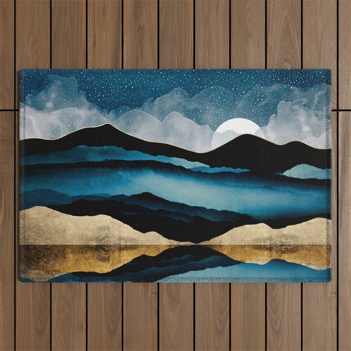 Midnight Mountain Outdoor Rug Gallery Image 1