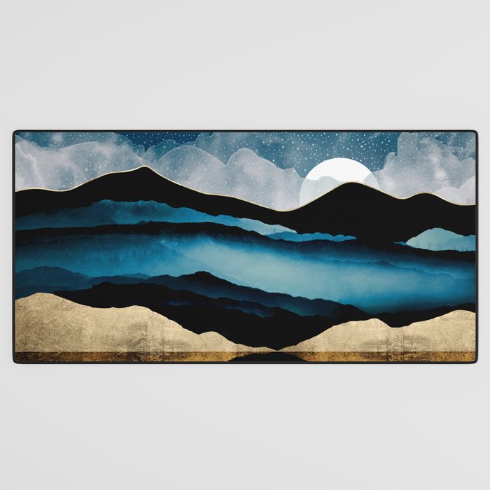 Midnight Mountain Desk Mat Gallery Image 3