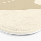 Neutral Shapes #1 Bath Mat Gallery Image 3