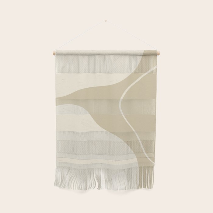 Neutral Shapes #1 Wall Hanging Gallery Image 1