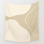 Neutral Shapes #1 Wall Tapestry Gallery Image 4