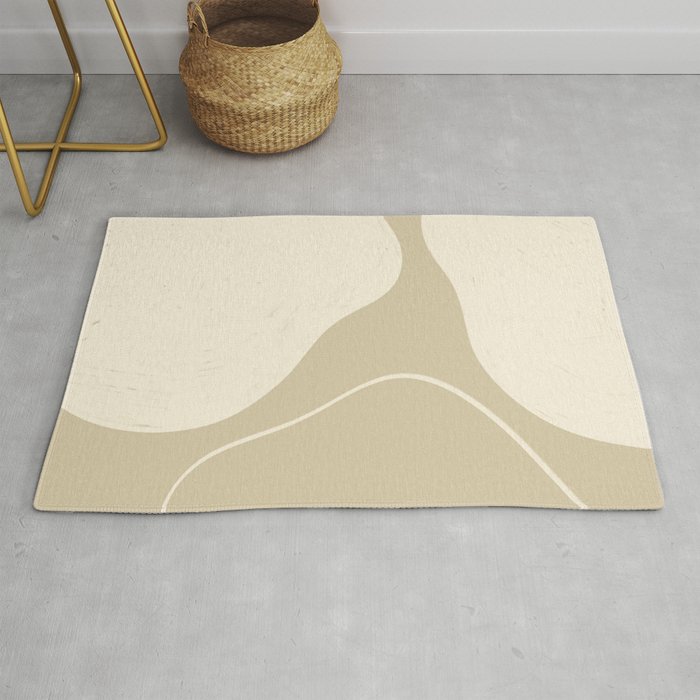 Neutral Shapes #1 Rug Gallery Image 1