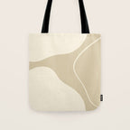Neutral Shapes #1 Tote Bag Gallery Image 1