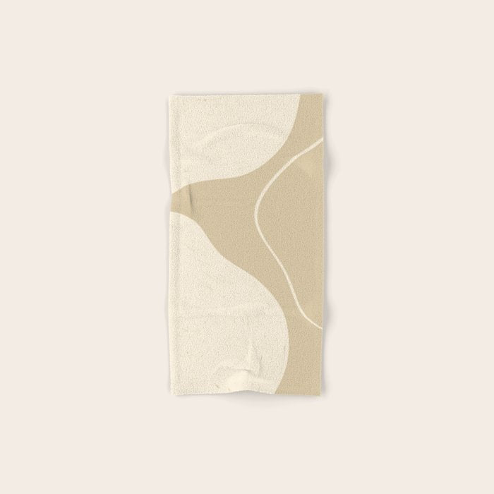 Neutral Shapes #1 Bath Towel Gallery Image 1