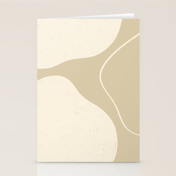 Neutral Shapes #1 Stationery Card Gallery Image 1