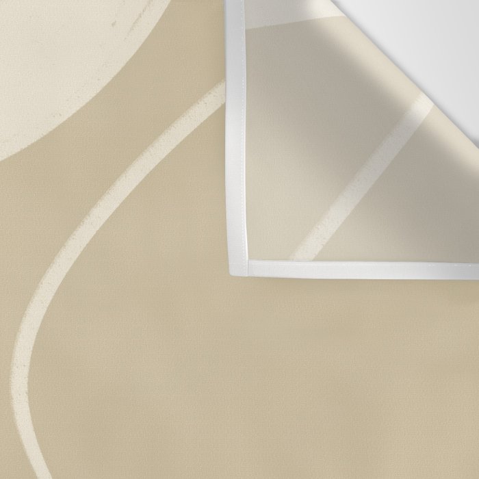 Neutral Shapes #1 Wall Tapestry Gallery Image 3