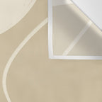 Neutral Shapes #1 Wall Tapestry Gallery Image 3
