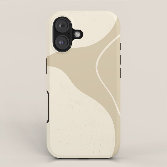 Neutral Shapes #1 iPhone Case Gallery Image 1