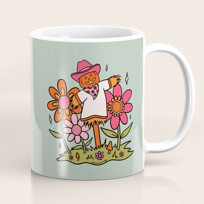 Jolly Scarecrow Coffee Mug Gallery Image 1